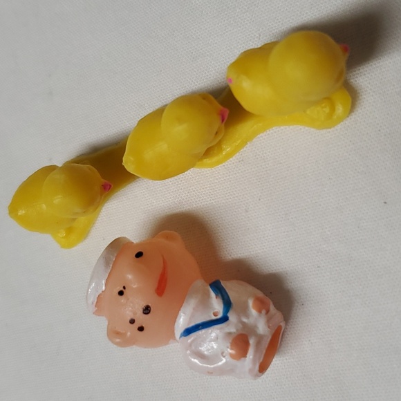 VTG Lot of 7 Kid's Toys Restaurant Cracker Jack Gum Ball Machine Japan - Picture 5 of 15